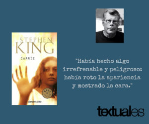 Carrie Stephen King cita Textuales