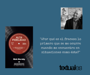 Nick Hornby Alta fidelidad cita Textuales